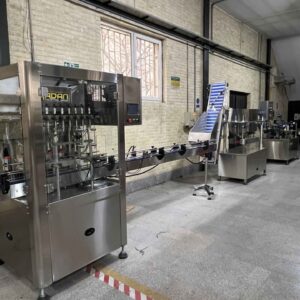 خط کامل پرکن مایعات