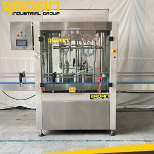 دستگاه پرکن مایع دستشویی و لباسشویی