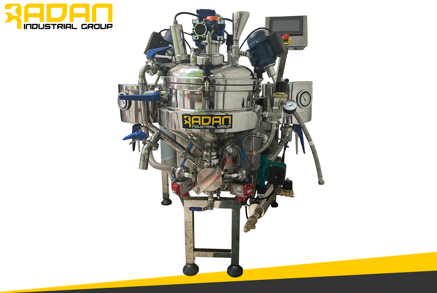 میکسر هموژنایزر تحت خلا آزمایشگاهی