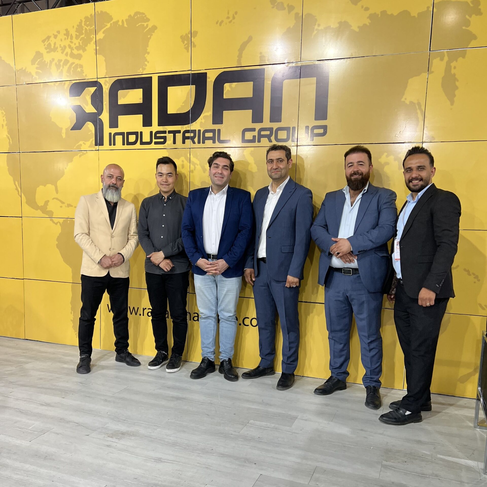 رادان ماشین در نمایشگاه ایران بیوتی