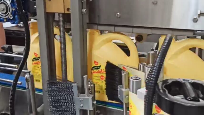 قیمت دستگاه پرکن مایع ظرفشویی پروسه لیبلینگ