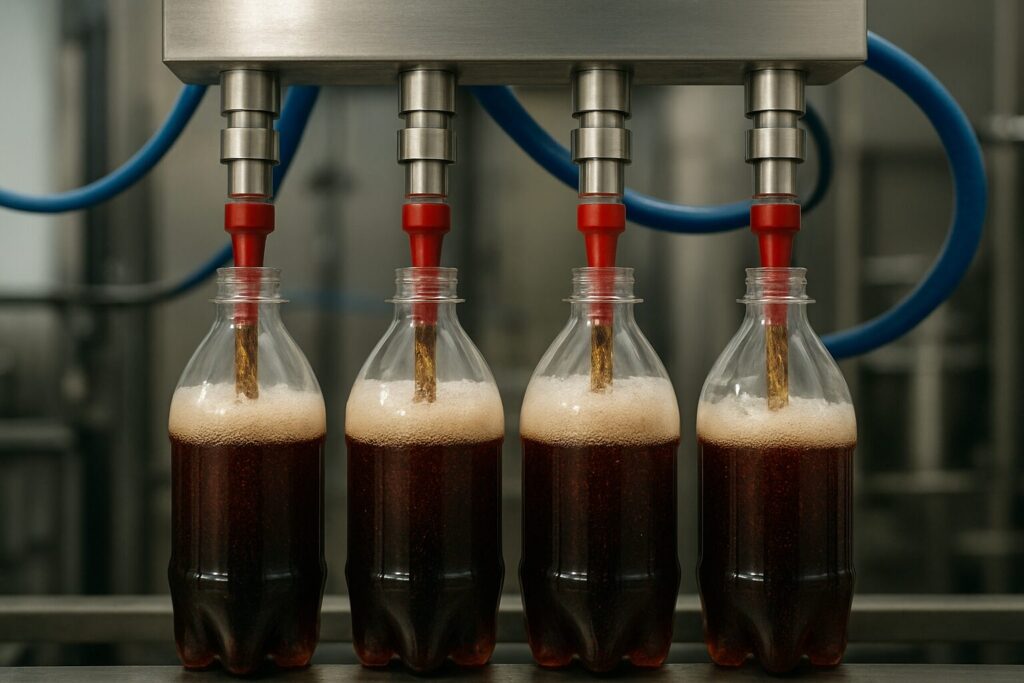 دستگاه پرکن مایعات گازدار