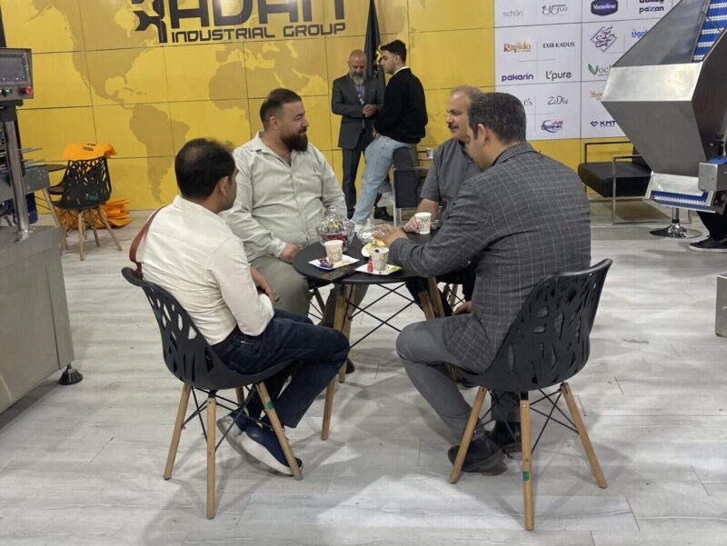 حضور رادان ماشین در نمایشگاه ایران بیوتی 1