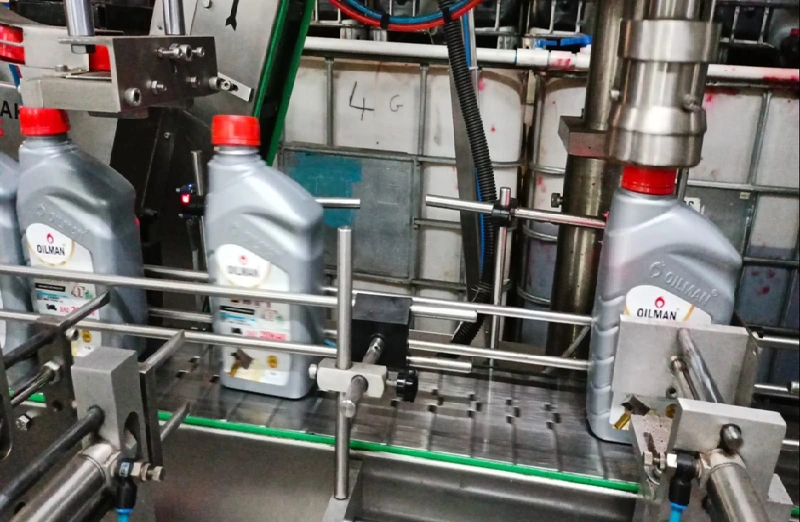 خط تولید پرکن روغن موتور