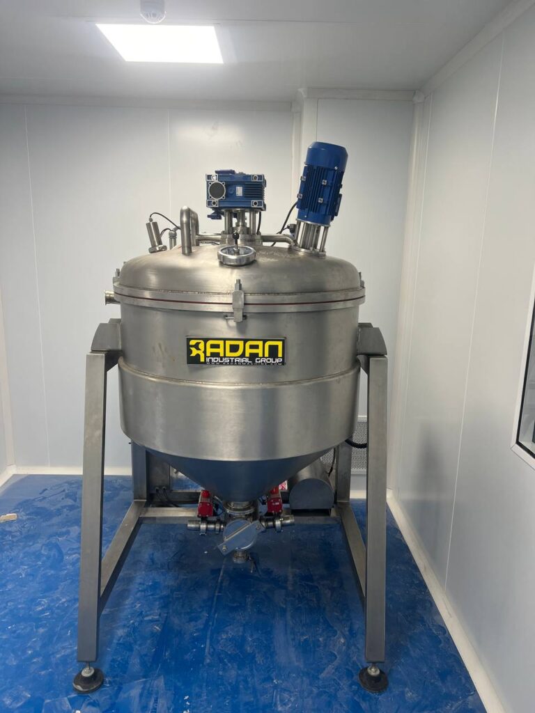 خط تولید سس میکسر هموژنایزر