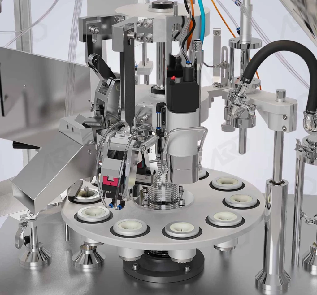 دستگاه تیوپ پرکن